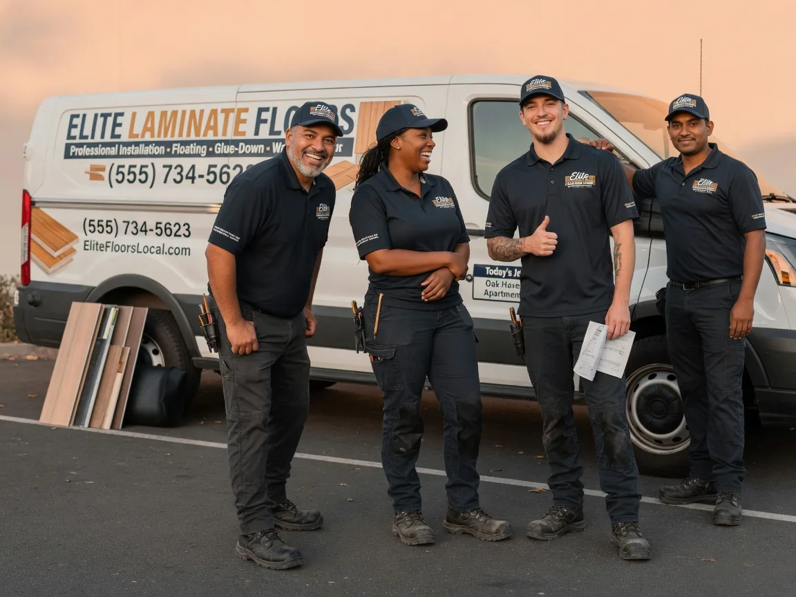 Laminate flooring installation company in Milton, GA